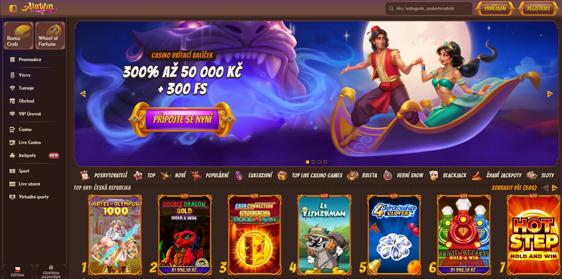 Zahraniční online casino bonusy